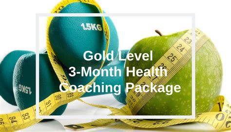 3 month health coaching package.